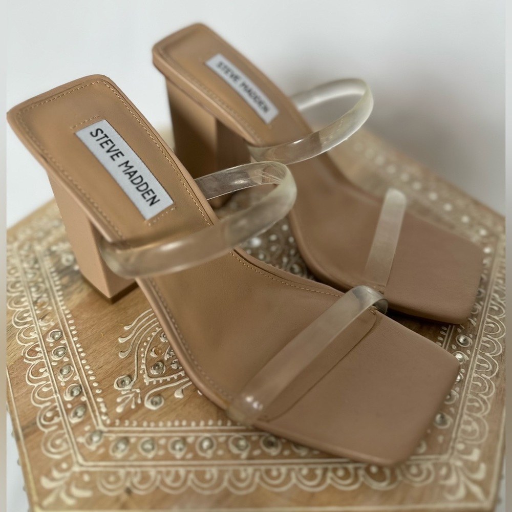 Steve Madden heels - worn once size 8